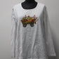 Gloria Vanderbil Women's Top White XL Pre-Owned