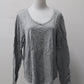 Old Navy Women's Top Gray XL Pre-Owned