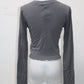 Wild Fable Women's Top Gray M Pre-Owned