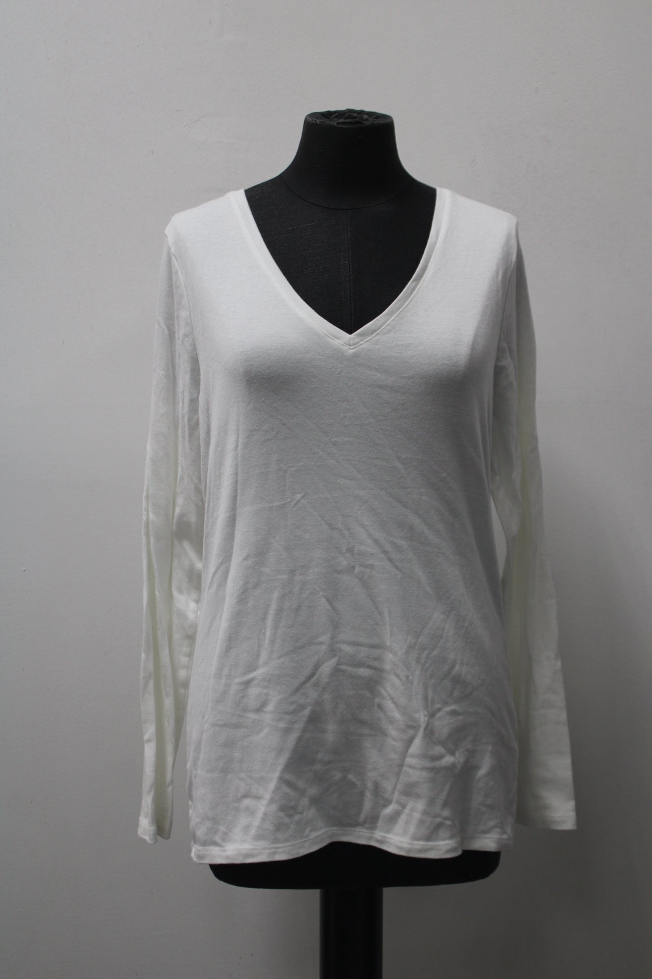 A new day Women's Top White L Pre-Owned