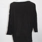 Forever 21   Women's Top Black M Pre-Owned