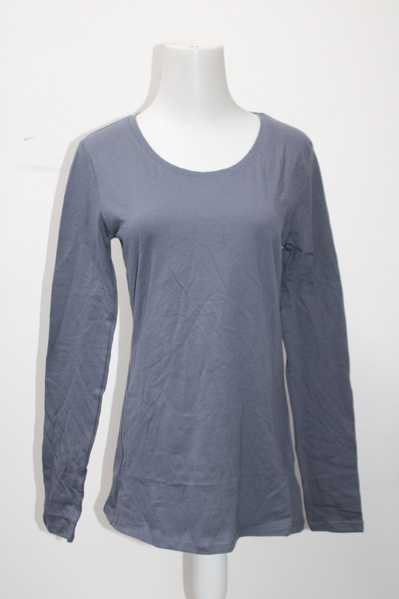 No Boundaries Women's Top Blue L Pre-Owned