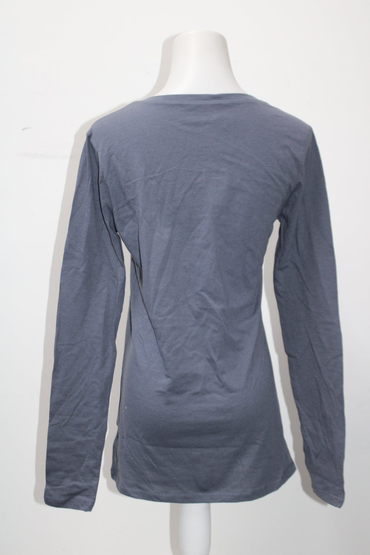 No Boundaries Women's Top Blue L Pre-Owned