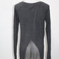 Bordeaux Women's Top Gray xs Pre-Owned