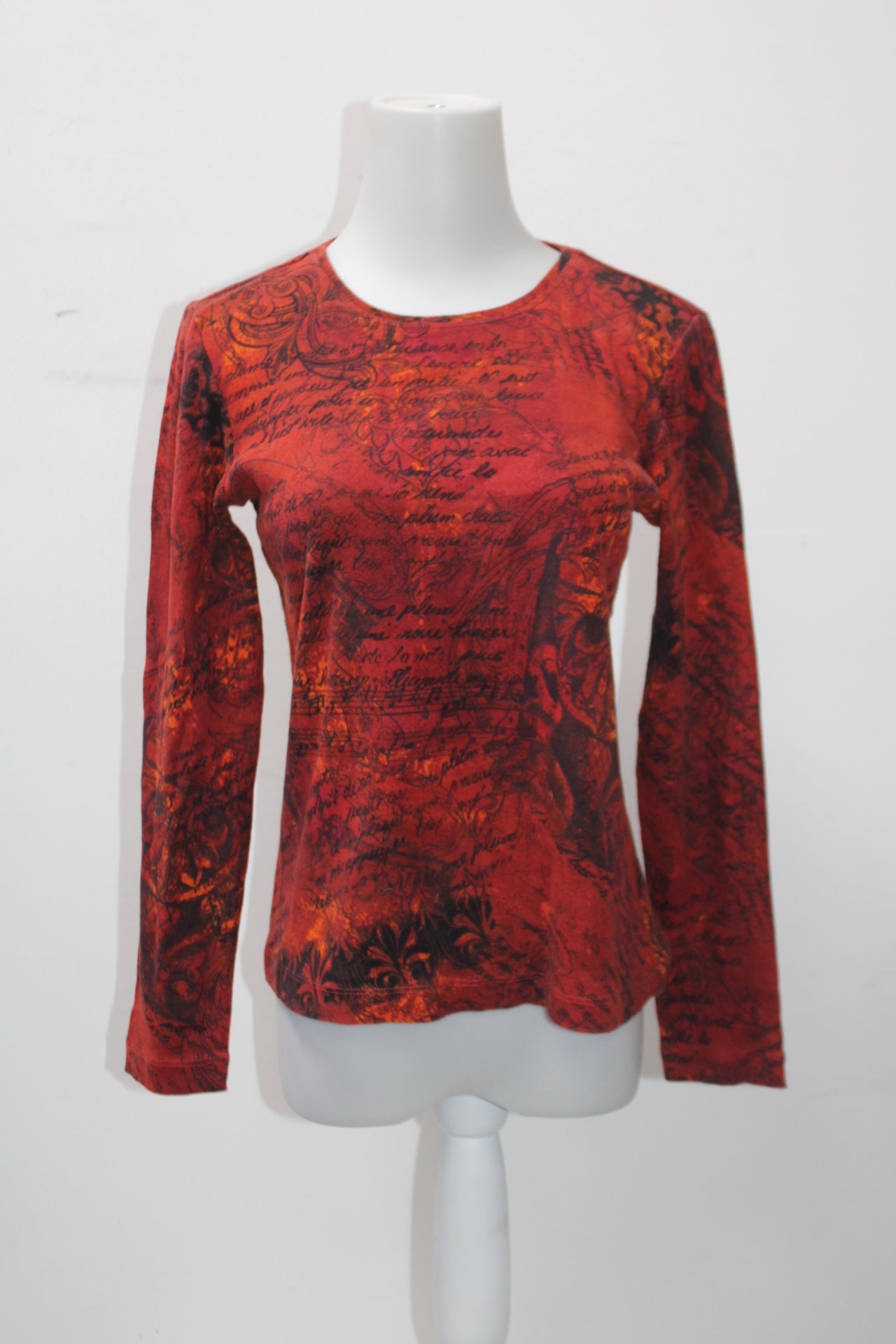 Additions Women's Top Orange 0 Pre-Owned