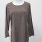 Croft & Barrow Women's Top Brown M Pre-Owned