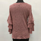 William Rast Women's Top Viscose Pink S New Without Tags