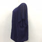 Michael Kors Scoop-Neckline Top True Navy XL