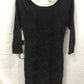 TRIXXI CLOTHING COMPANY 3/4 LOW BACK BODYCON DRESS BLACK 11