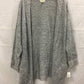 STYLE & CO Sweater Tweed Mixed Stitch Openfront Cardigan Lt Gray PL