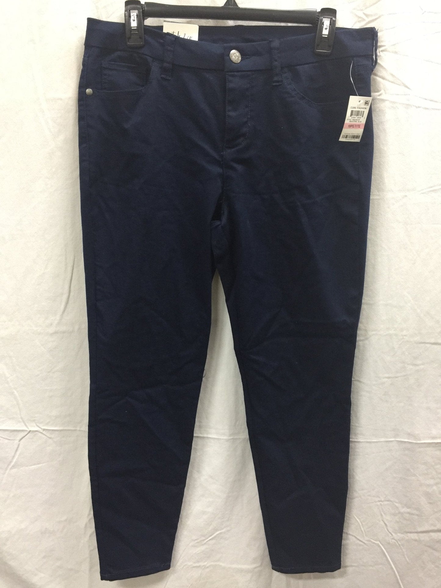 Style & Co 5 Pocket Ultra Skinny Pants  Navy 10P