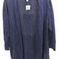 Charter Club Open-Front Cardigan Intrepid Blue L