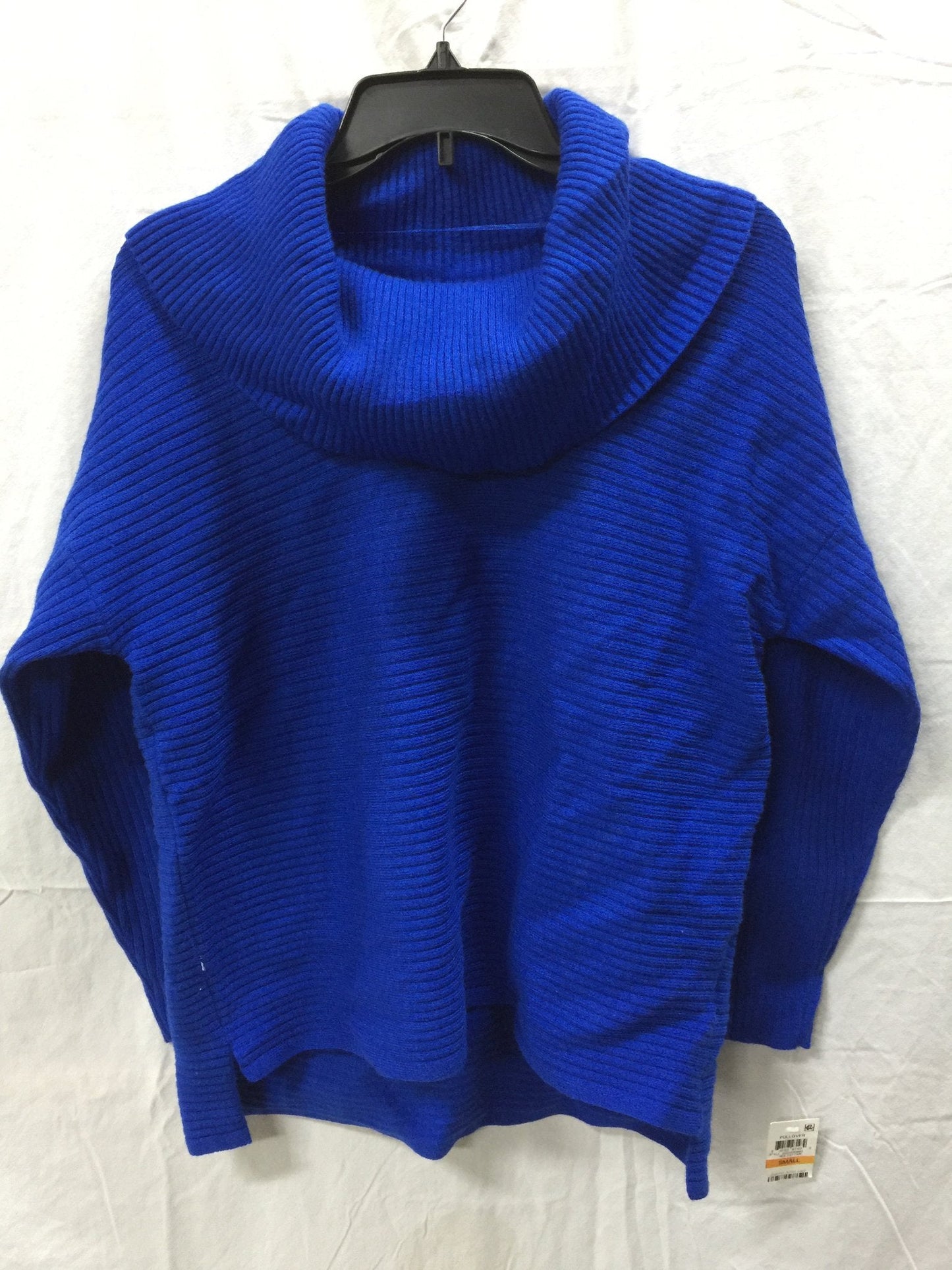 STYLE & CO Sweater High Low Dropshoulder Pullover Navy XL
