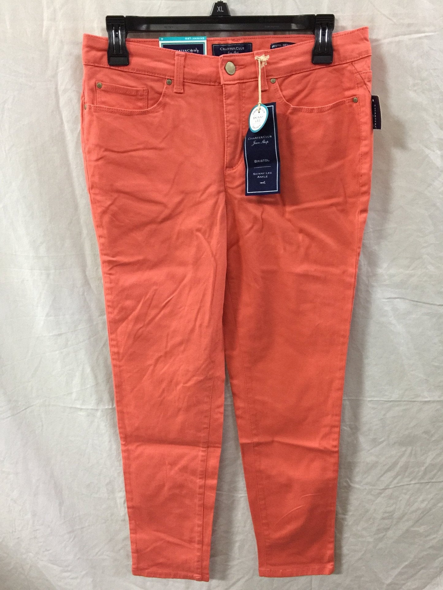 Charter Club Jeans, Modern Straight-Leg Ankle Retro Coral 4