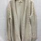 STYLE & CO Sweater Rib Cuff Openfront Cardigan  Lt Beige PS