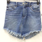 We The Free Womens Cotton Shorts Blue 25 Pre-Owned 14702